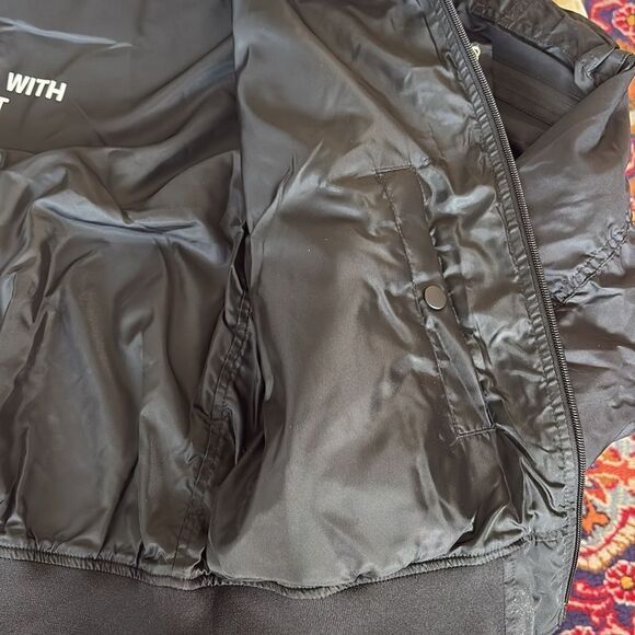 NWOT Alpha Industries - Black Chocoolate - Flyers MA-1 Bomber Jacket Unisex - Picture 15 of 15